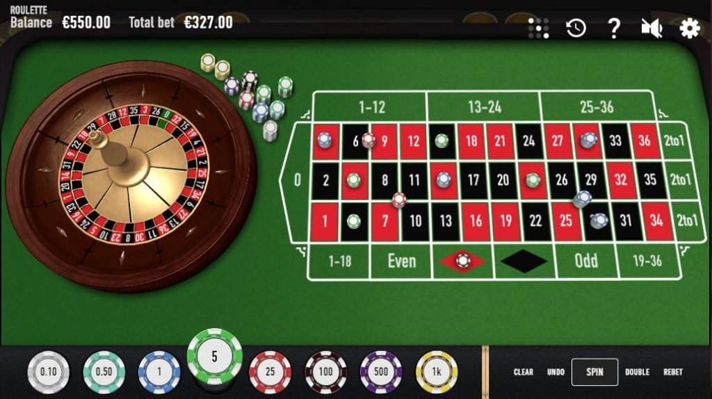 Roulette online